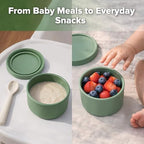 haakaa Silicone Baby Food Containers - Image 6