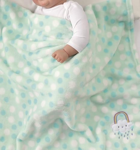 CREVENT 2Pcs 30''X40'' Cute Cozy Fluffy Warm Baby Blankets - Image 5