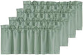 H.VERSAILTEX 4 Panels Blackout Valances by HVERSAILTEX