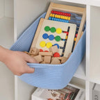 CubesLand Cute and Durable Small Cotton Rope Basket - Image 6