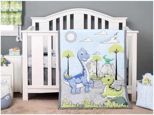 Animals 3pcs Baby Crib Bedding Set Pink Nursery Bedding Set by JHLCARPET