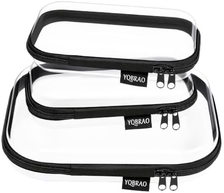 YQBRAO Clear Hard Shell Organizer Cases by Unknown