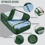 Veken 8 Set Packing Cubes for Travel Essentials, Anti-Wrinkle Buckled Suitcase - Image 4