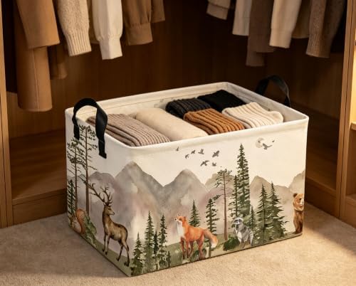 Rectangle Kids Baskets Animal Basket Cute Storage Bin Fish Box - Image 5