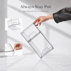 TIPGO Clear Stackable Storage Drawers, Baby Bottle Organizers, Easily-Access - Image 6