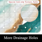 Non Slip Bathtub and Shower Mat 26.8x15.1 inch, Bath Mat - Image 2