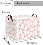 Halloween Basket Cute Baskets for Kids Pumpkin Basket Rectangular Storage Bin - Image 2