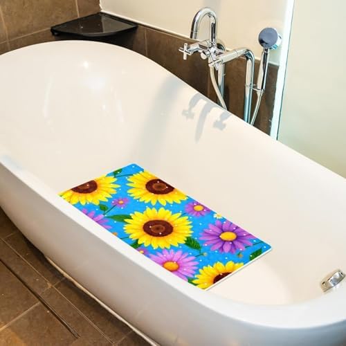Baby Bath Mat Non Slip 26.8"x15.1" Bathtub Mat - Image 5