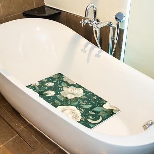 Bath Tub Shower Mat, Washable Bathtub Floor Mats, Suction Cups and Drain Holes - Image 5