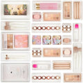 Vtopmart 25 Pack Plastic Drawer Organizers by Vtopmart