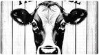 Shower Mat Non Slip 26.8 x 15.1 Inches, Farmhouse Cow Bathtub Mat Shower Stall by Anna+Cowper