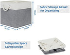Temary Fabric Baskets 13 Inch Cube Storage Baskets - Image 6
