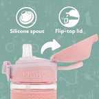 Nuby Thirsty Kids Flip-it Bolt Toddler Cup, 12 Ounces - Image 5