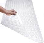 TEESHLY Bath Mat for Tub & Shower, Non Slip Soft Bathmat by TEESHLY