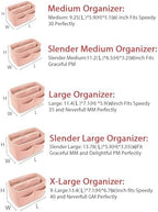 LEXSION Felt Purse Organizer Insert, Tote Bag Shaper Dividers - Image 6