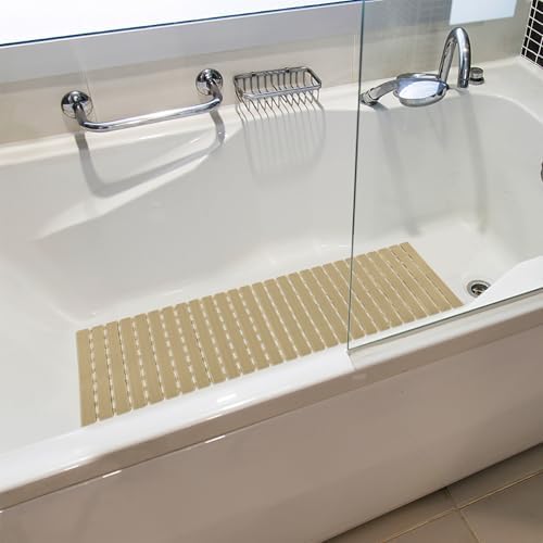 BEMISO Shower Mat Non Slip Bathtub Mat 37.4 x 15.7 Inch Bath Mat - Image 7