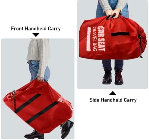 Car Seat Travel Bag for Airplane, Large Car Seat Bags for Air Travel - Image 3