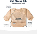 Tiny Twinkle Long Sleeve Bib for Babies & Toddlers | 2-Pack Waterproof Smock - Image 4