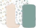 4 Pack Bassinet Sheets Compatible by Haleeone