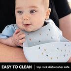 Simple Modern Silicon Bib Toddler food bib - Image 5