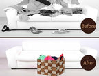 Checkered Kids Toy Basket Collapse Storage Bin - Image 5