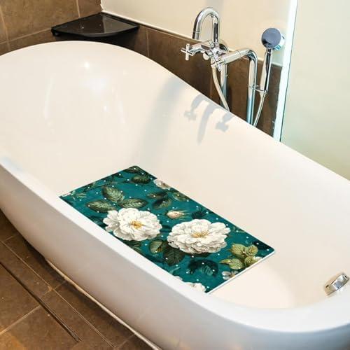 Bathtub Mat Non Slip 26.8x15.1 Inch, Machine Washable Shower Mats - Image 5