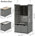 GRANNY SAYS 4-Shelf Hanging Closet Organizer - Image 3