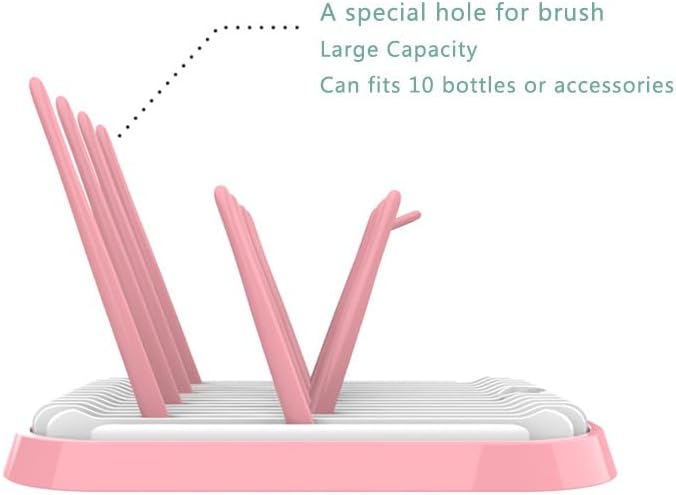 Baby Bottles Drying Rack, Folding Drainer - Image 4