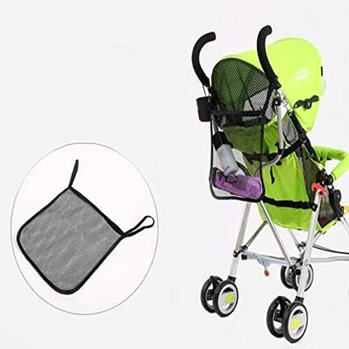 3 Pack Stroller Hanging Bag Handlebar Organizer Storage Pocket Net Mesh Bag - Image 5