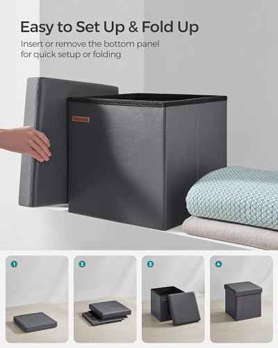 SONGMICS 15 Inches Ottoman - Image 6