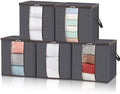 Lifewit 90L Extra Large Blanket Storage Bags, Foldable Comforter Storage by Lifewit