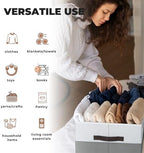 Criusia 6 Pack Clothes Bins for Organization - Image 6
