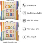 kdqua Colorful Classroom Pillow Cover 18x18 Double-Sided, Kids Playroom - Image 6