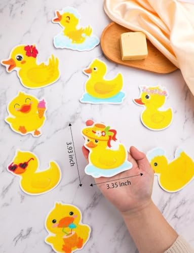 52Pcs Non Slip Bathtub Stickers, Cute Duck Stickers - Image 2