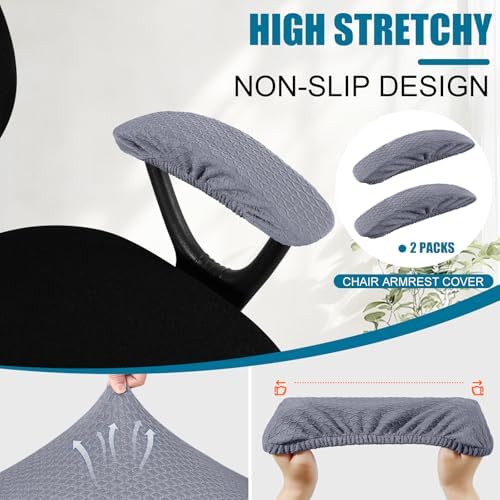 Smiry Office Computer Chair Armrest Covers - Image 3