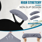 Smiry Office Computer Chair Armrest Covers - Image 3