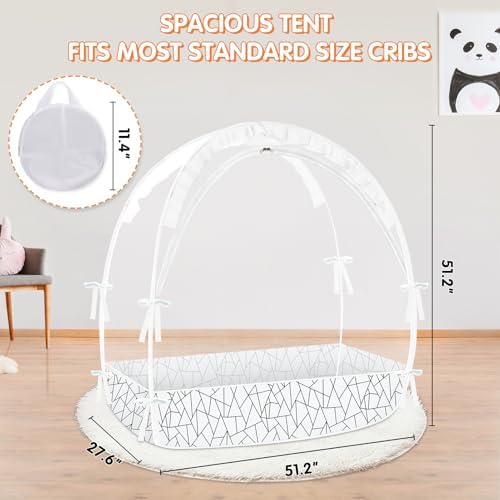 Crib Tent to Keep Baby from Climbing Out - Image 3