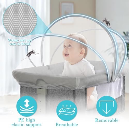 Bassinet Cover Mosquito Net - Image 3