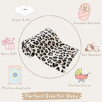 Yurhap Leopard Print Baby Blanket Fleece Baby Blankets - Image 6