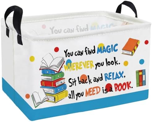 Essme Rectangular Kids Baskets, Book Storage Box, Cute Basket by ESSME