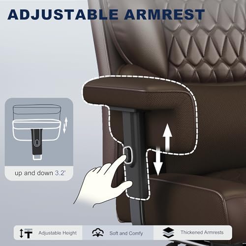 Misolant Big and Tall Office Chair - Image 5