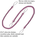 BEL AVENIR Curtain Tiebacks Ropes Tie-Backs, Handmade Holdbacks - Image 3