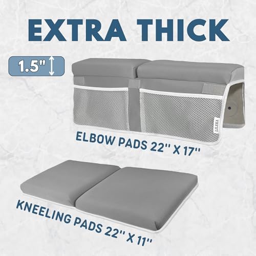 Baby Bath Kneeler and Elbow Rest Pad Set, 1.5-Inch Non-Slip Pads - Image 4