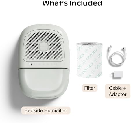 Canopy Bedside Humidifier 2.0, 36 Hr, Reading Light & Sound - Image 3