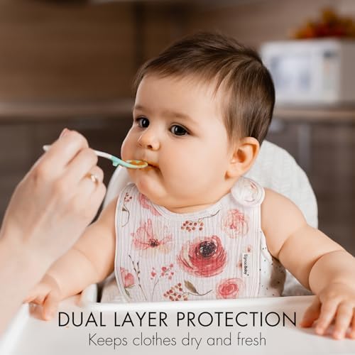 Muslin Baby Bibs for Drooling and Teething, Bibs for Boys Girls - Image 3