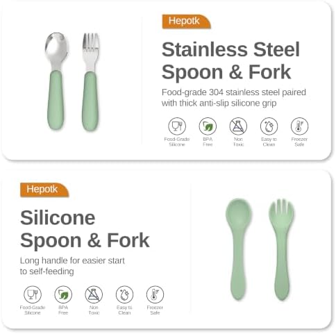 13Pcs Silicone Baby Feeding Set - Image 6