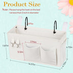 Bedside Caddy Bedside Storage Bag - Image 4