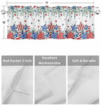 4th of July Kitchen Curtains Valances - Image 7