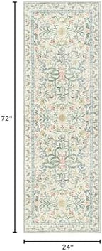 Lahome Washable Runner Rug 2x6 - Image 2