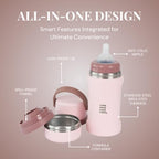 Jili All-in-One Baby Bottle, Insulated Stainless Steel Bottle - Image 3